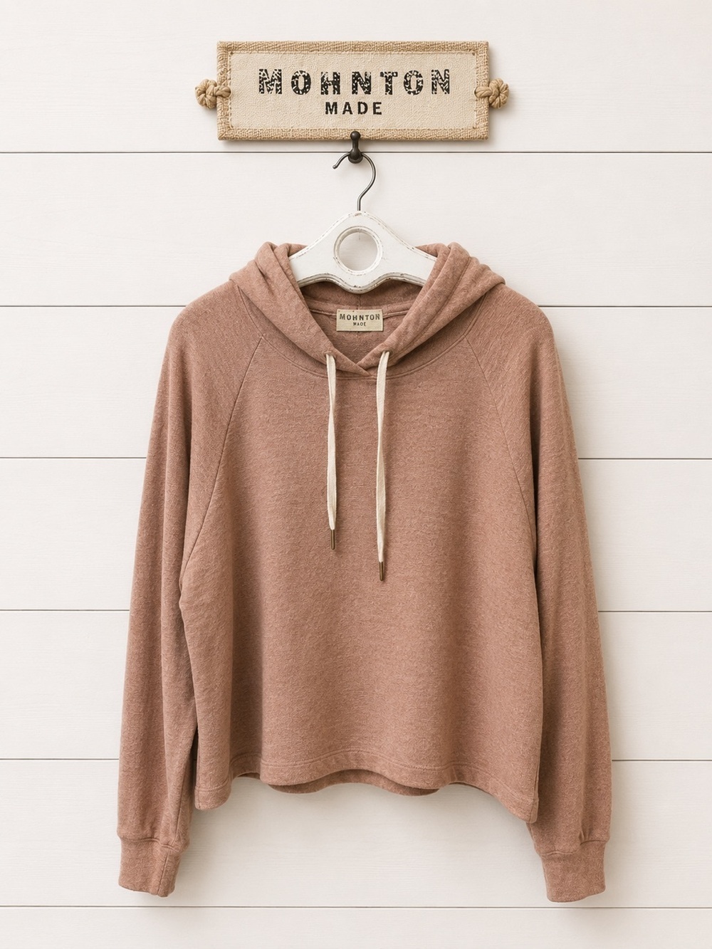 MOHNTON MADE - Terracotta Brown Hooded Sweatshirt (3X)